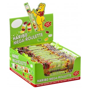 Mega-Roulette Zuur 40 x 45g Haribo