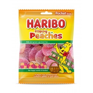 Happy Peaches (Perziken) 28 x 75g Haribo