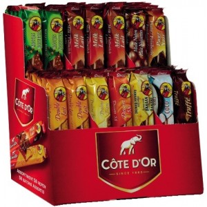 Palomas • Pralinés Chocolat Noir et Lait Noisettes Amandes 330g - 36 pièces  Malakoff - Coffret MM