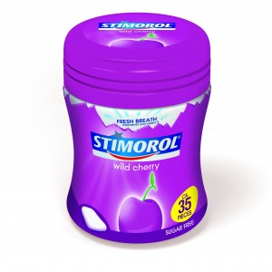 Bottle Wild Cherry 6 x 50g Stimorol