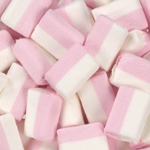 Speckies Blanc-Rose 1kg (4,5g) Haribo