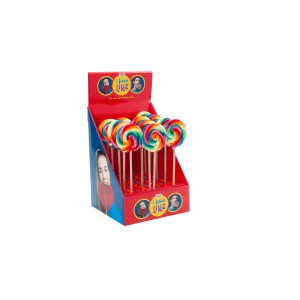 Lolly Spiraal Regenboog 30 x 45g