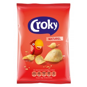 Chips Naturel (Zout) 20 x 40g Croky