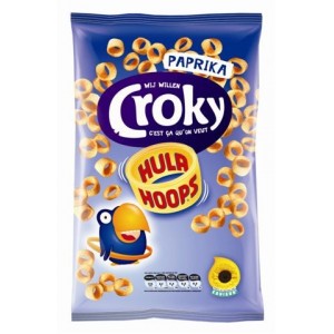 Hula Hoops Paprika 20 x 75g Croky