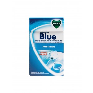 Vicks Box Blue Menthe Sans Sucre 20 x 40g