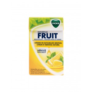 Vicks Box Citron-Menthe Sans Sucre 20 x 40g