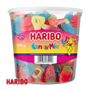 Candy Mix 550g Mini Tubo Haribo Veggie