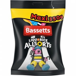 Liquorice allsorts 6 x 350g Bassett's