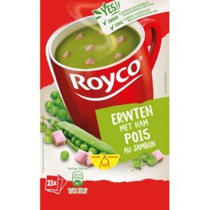 ROYCO CLASSIC ERWTEN MET HAM 25 ZAKJES
